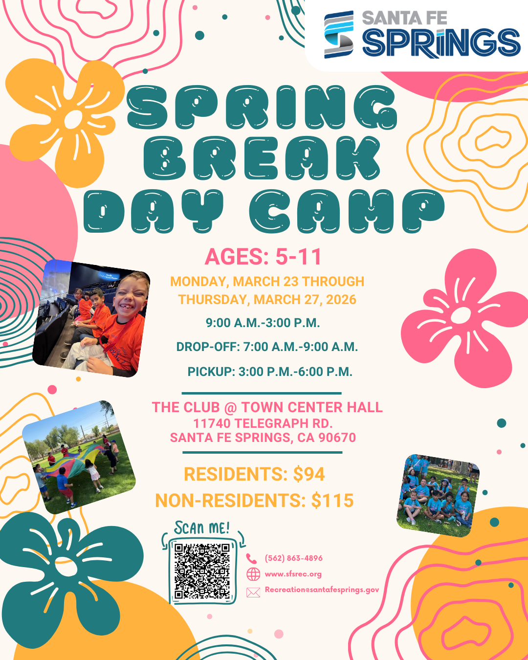 Spring Break Day Camp 2026
